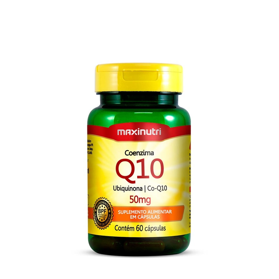Coenzima Q10 50mg (60 caps) - MaxiNutri