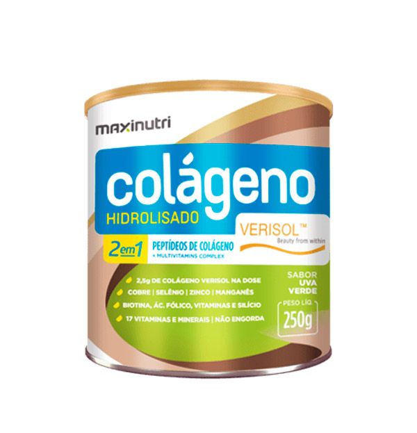 Colágeno Hidrolisado 2 em 1 VERISOL (250g) - MaxiNutri