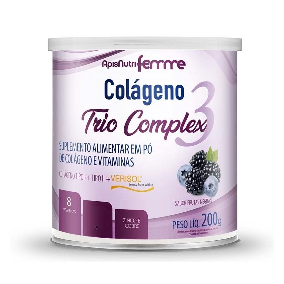 Colágeno Trio Complex3 (200g) - Apisnutri