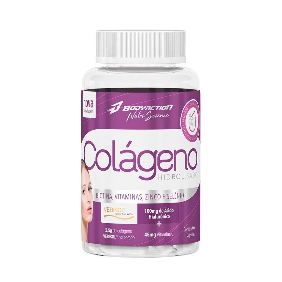 Colágeno Hidrolisado CT-I (90 caps) - Body Action