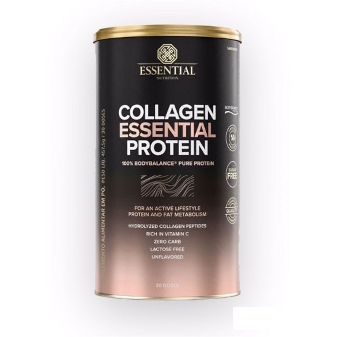 Pote do Collagen Essential Protein da Essential Nutrition