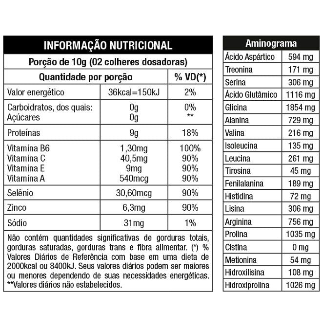 Collagen Joints Complex Tipo I & II (300g) - Nutrata