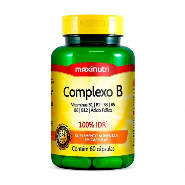 Complexo B 100% IDR (60 caps) - MaxiNutri