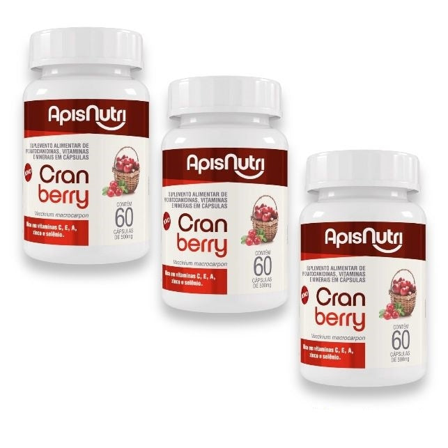 Cranberry 500mg (60 caps) - Apisnutri