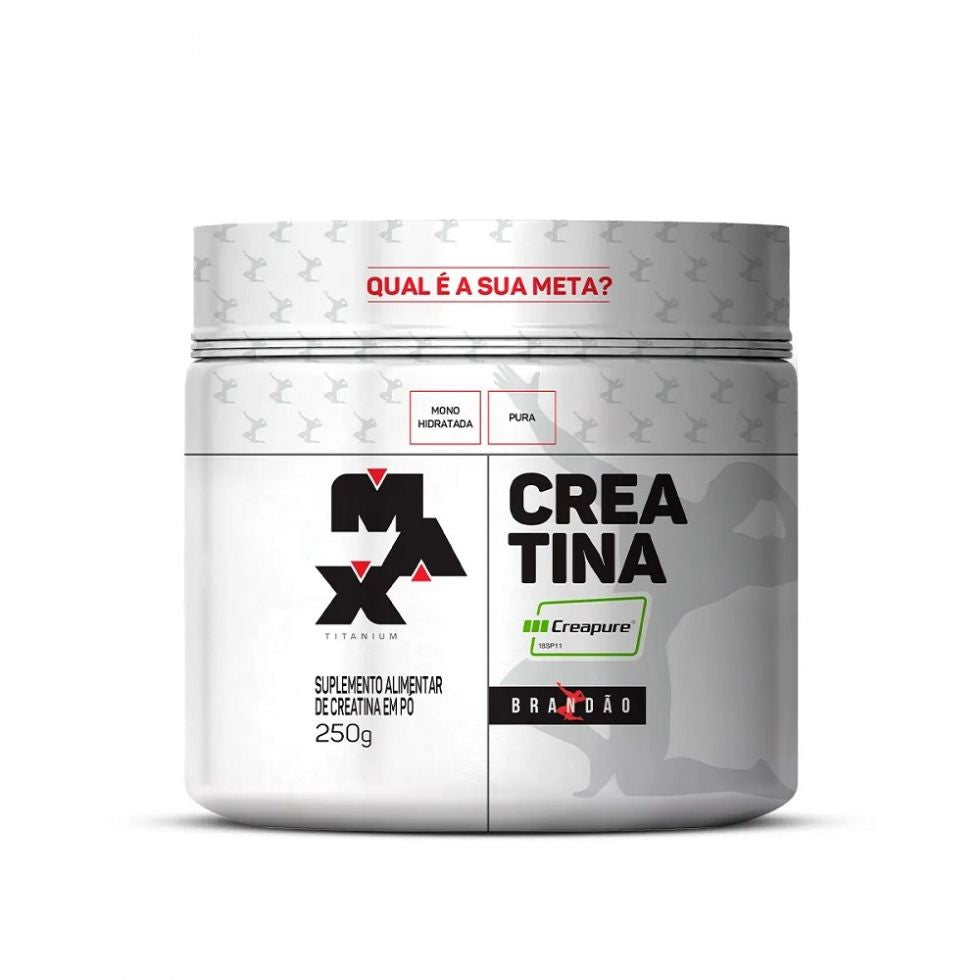 Creatina Creapure Brandão (250g) - Max Titanium