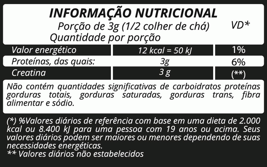 Creatina Monohidratada (200g) - Nutry Power