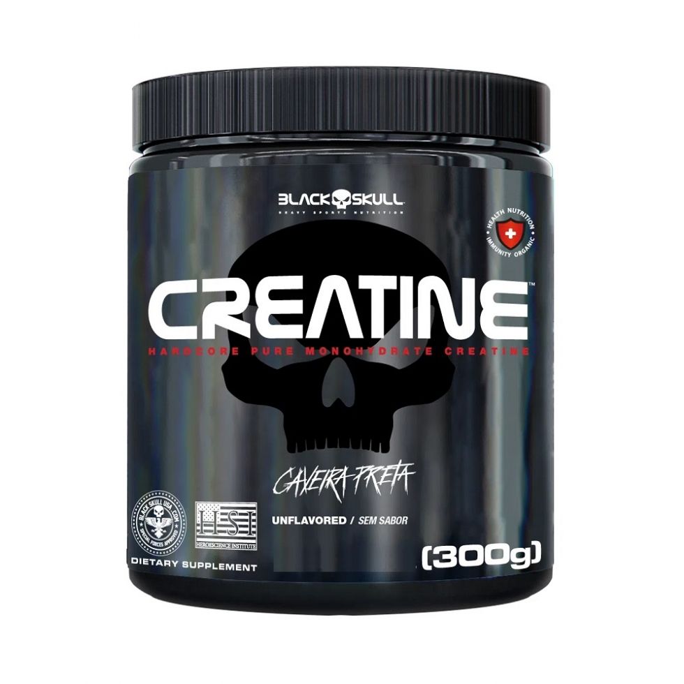 Creatine (300g) - Black Skull