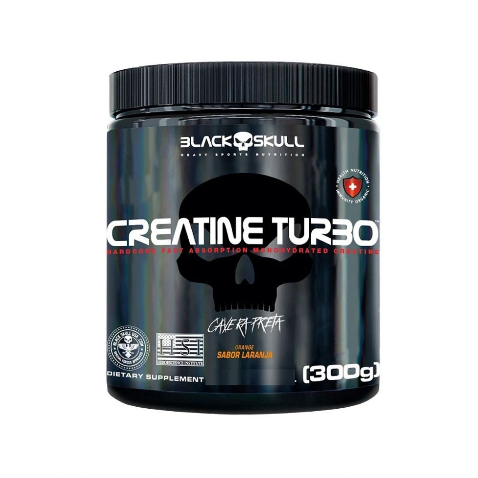 Creatine Turbo (300g) - Black Skull