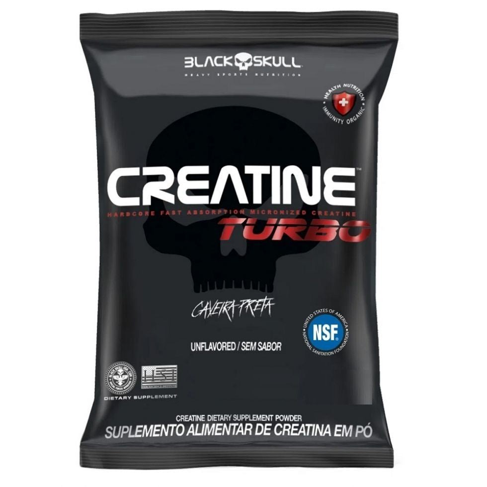 Creatine Turbo Refil (500g) - Black Skull