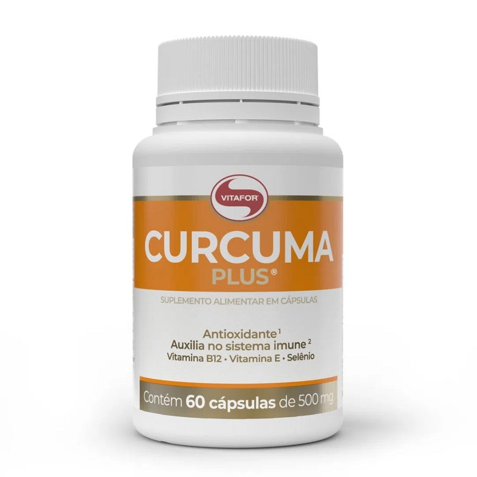 Curcuma Plus 500mg (60 caps) - VitaFor