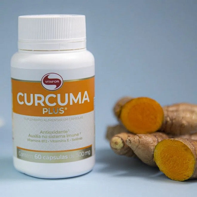 Curcuma Plus 500mg (60 caps) - VitaFor