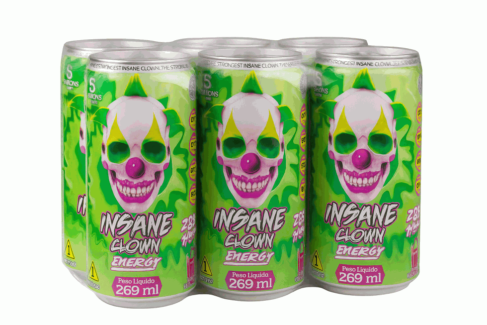 Insane Clown Energy Pack (6 Latas x 269ml) - Demons Lab