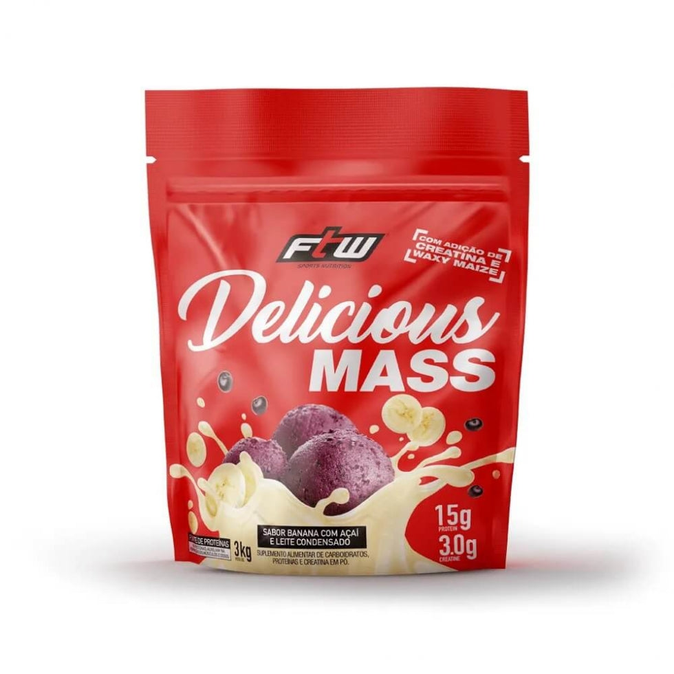 Delicious Mass (3kg) - FTW Sports Nutrition