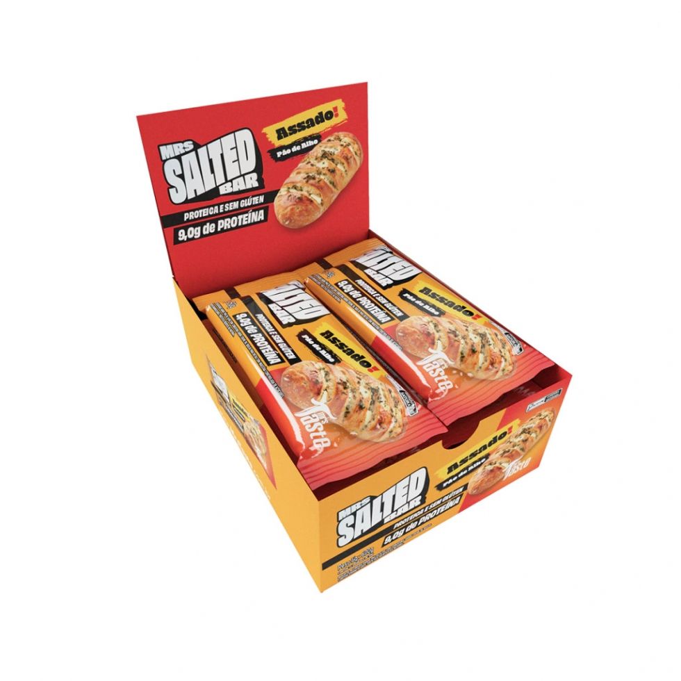 Mrs. Salted Bar (12 unid. 50g) - Mrs Taste