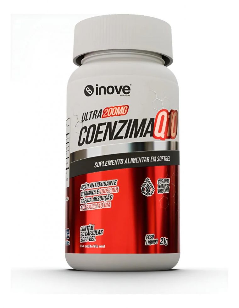 Coenzima Q10 Ultra - 200mg (30 caps) - Inove Nutrition