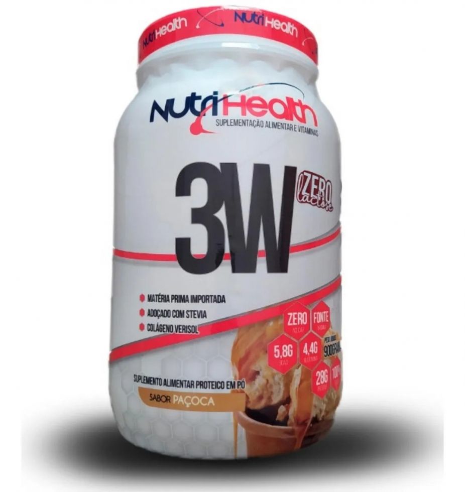 Whey 3W Zero Lactose (900g) - XCharge