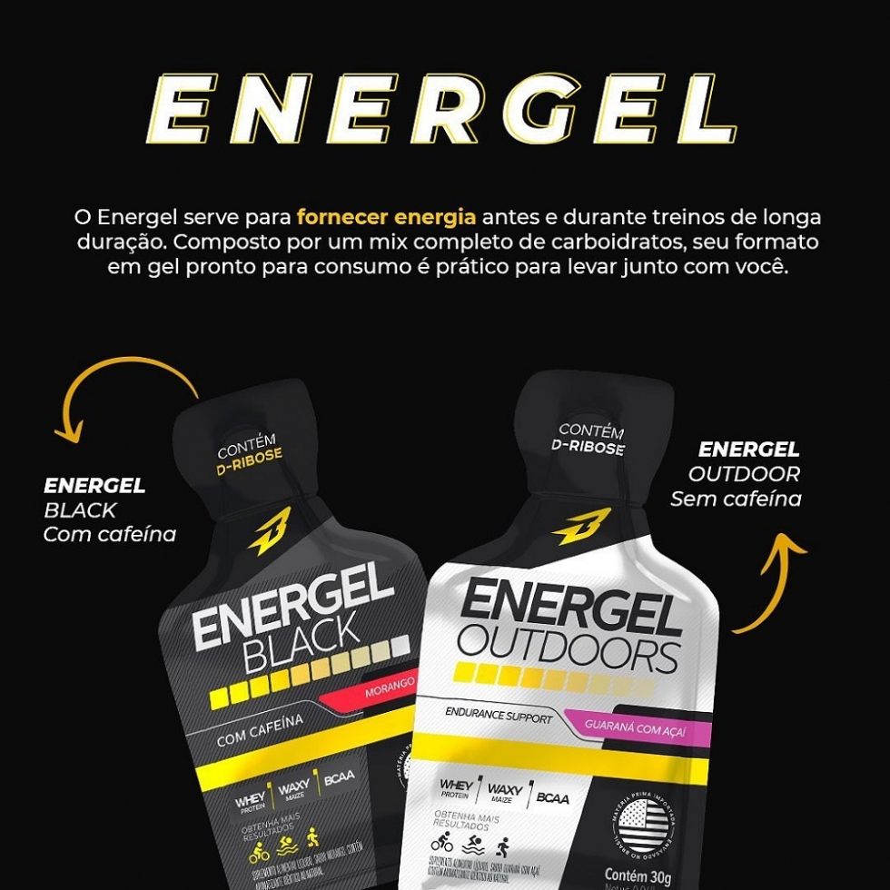 Energel Outdoors Caixa com 10 Sachês (300g) - Body Action