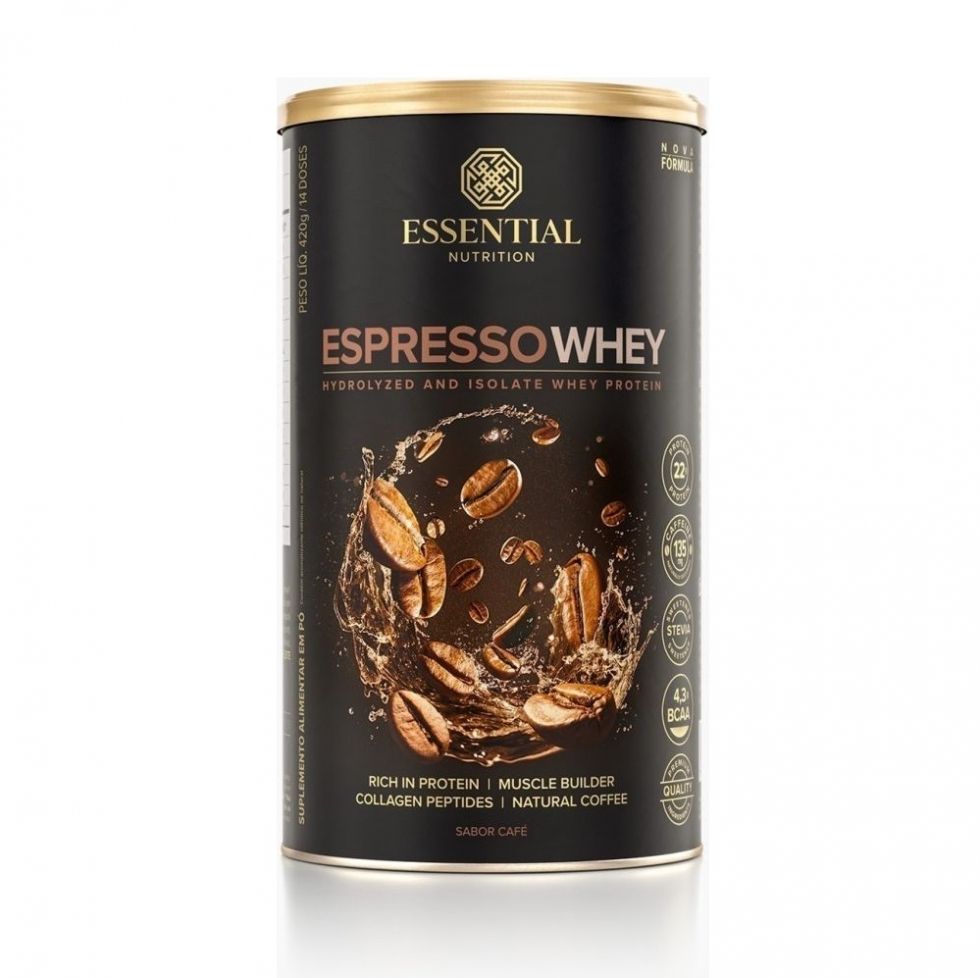 Espresso Whey (420g) - Essential Nutrition