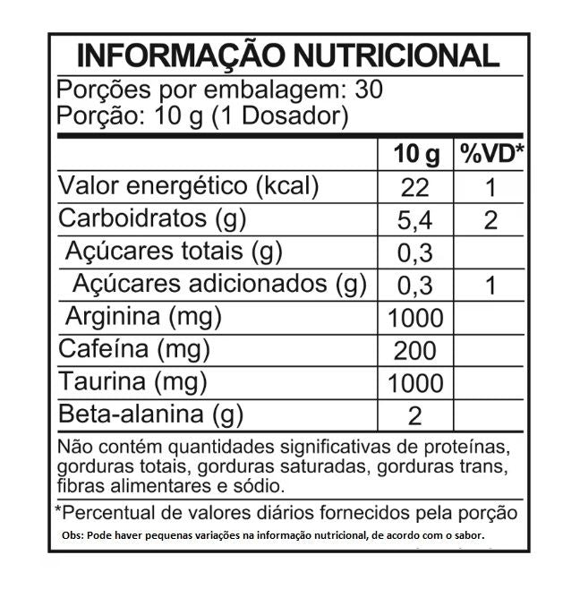 Full Tilt Extreme Pre-Workout (300g) - Iridium Labs