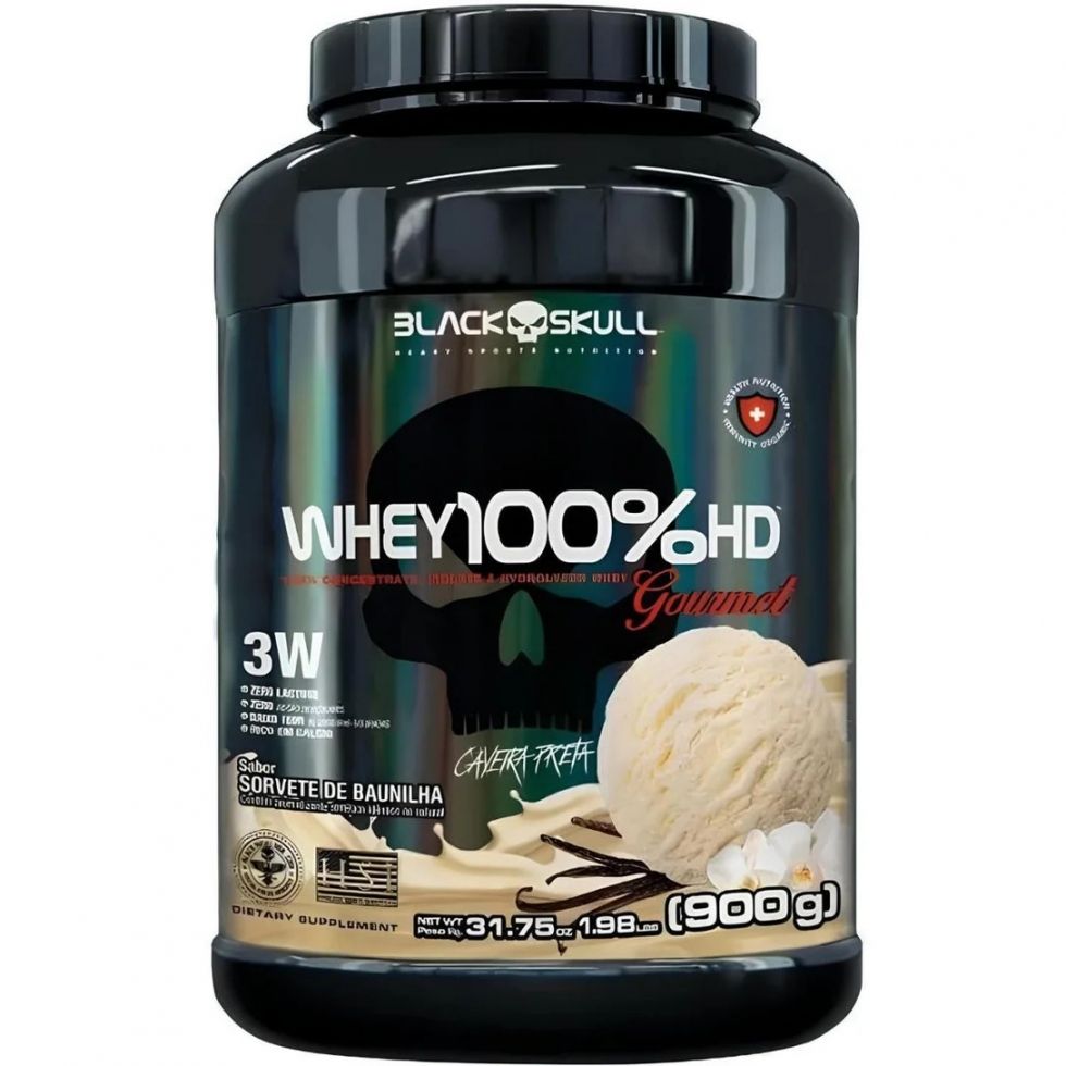 Whey 100% HD Gourmet (900g) - Black Skull