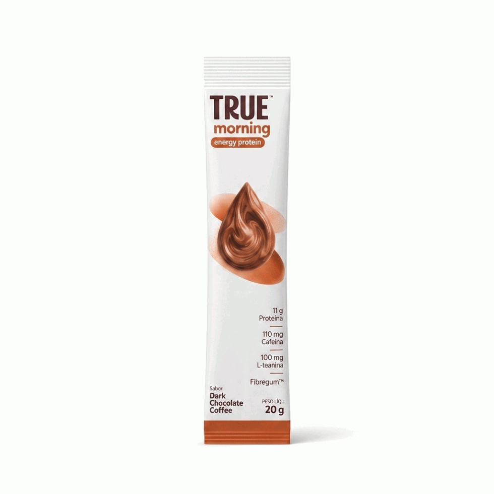 Sachê individual de 20 g do True Morning Energy da True Source