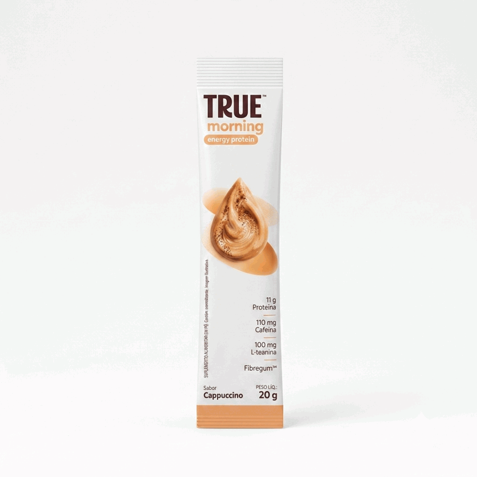 Sachê individual de 20 g do True Morning Energy da True Source