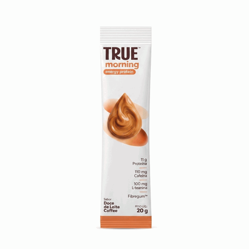 Sachê individual de 20 g do True Morning Energy da True Source