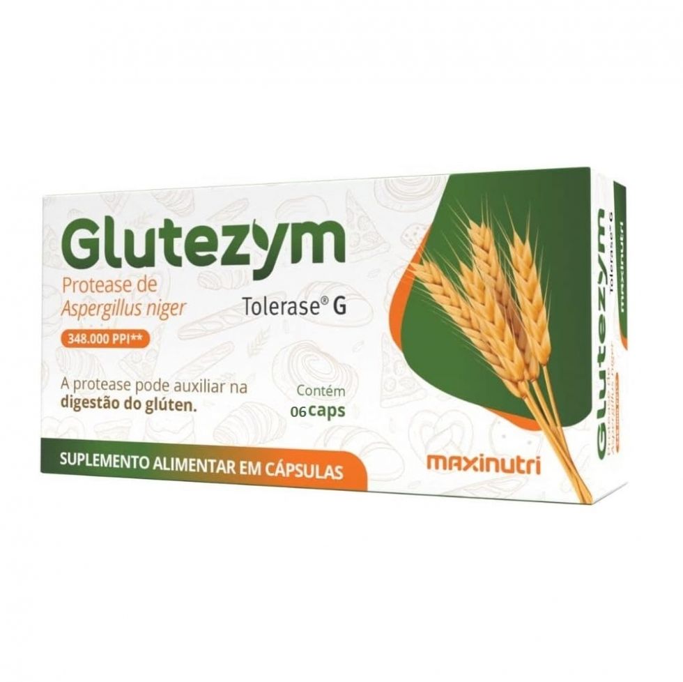 Glutezym 348.000 (06 caps) - MaxiNutri