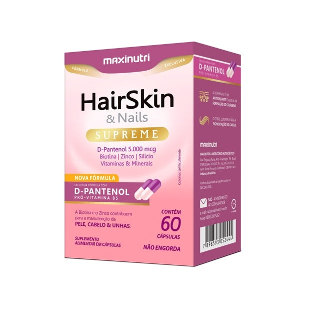HairSkin & Nails Supreme (60 caps) - MaxiNutri
