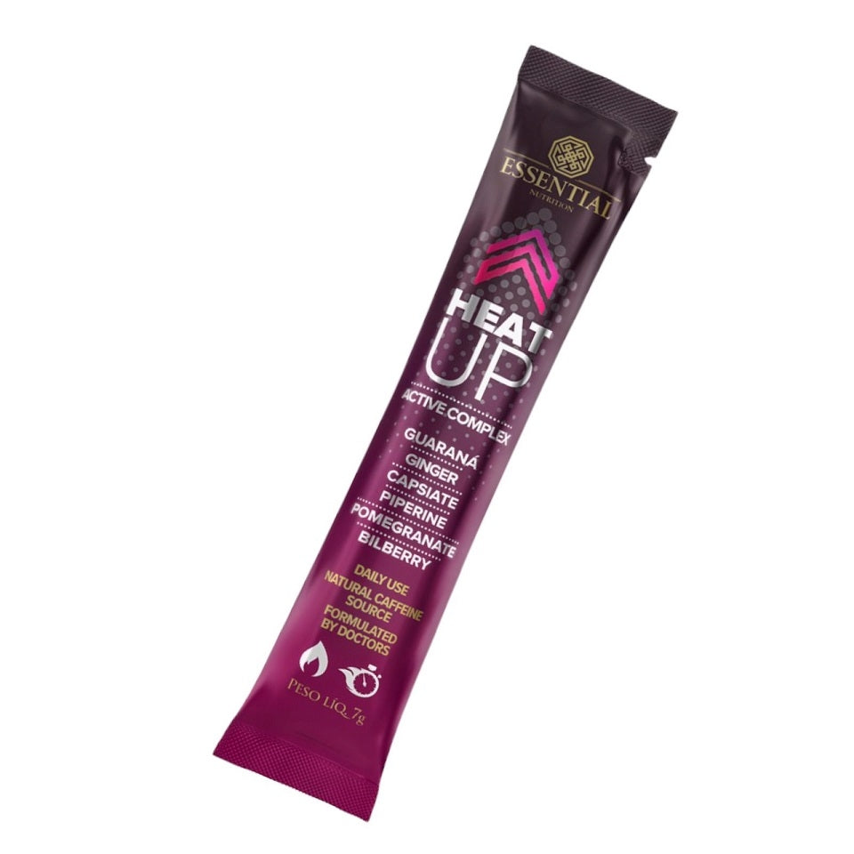 Heat Up Stick (7g) Sabor Romã com Especiarias e Pimenta - Essential Nutrition