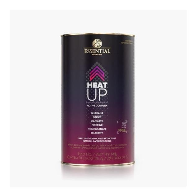 Heat Up Stick (7g) Sabor Romã com Especiarias e Pimenta - Essential Nutrition