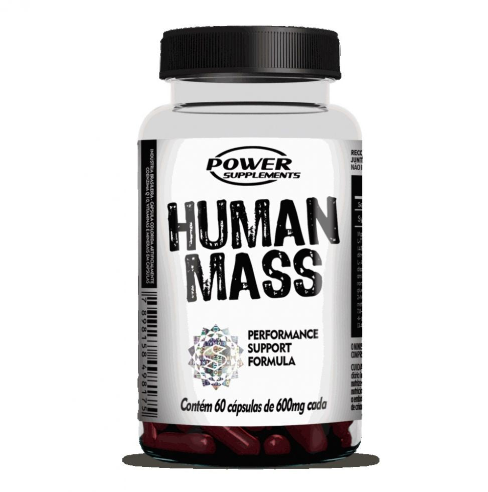 Human Mass 600mg (60 caps) - Power Supplements