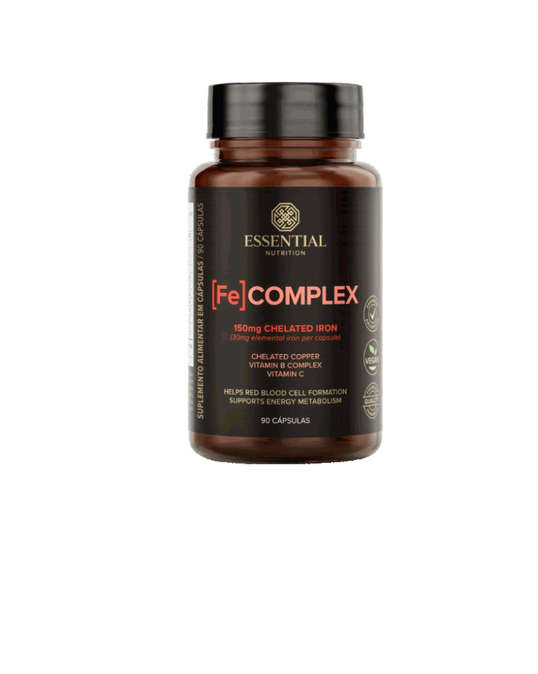 Fe Complex Essential 90 Cápsulas — Essential Nutrition