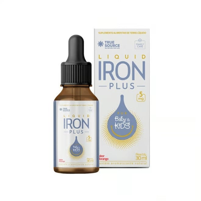 Liquid Iron Plus For Baby & Kids (30ml) - True Source