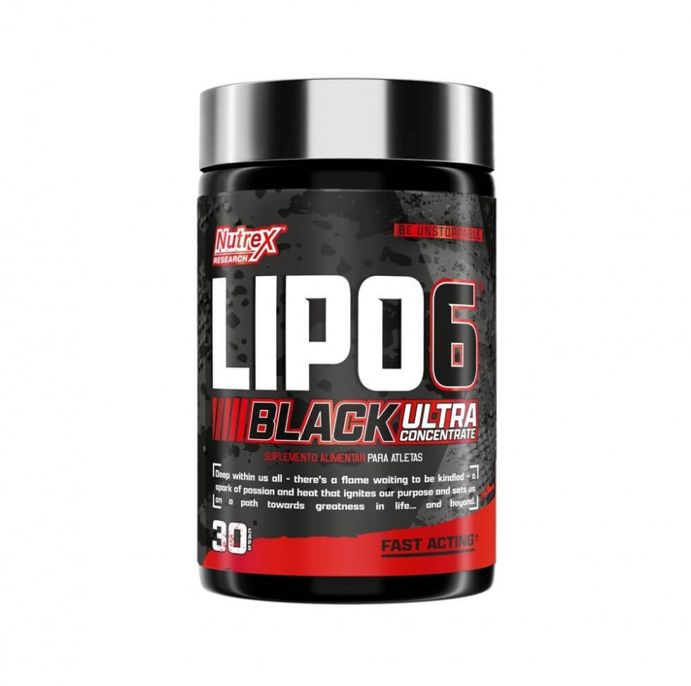 Lipo 6 Black Ultra Concentrade (30 caps) - Nutrex Research