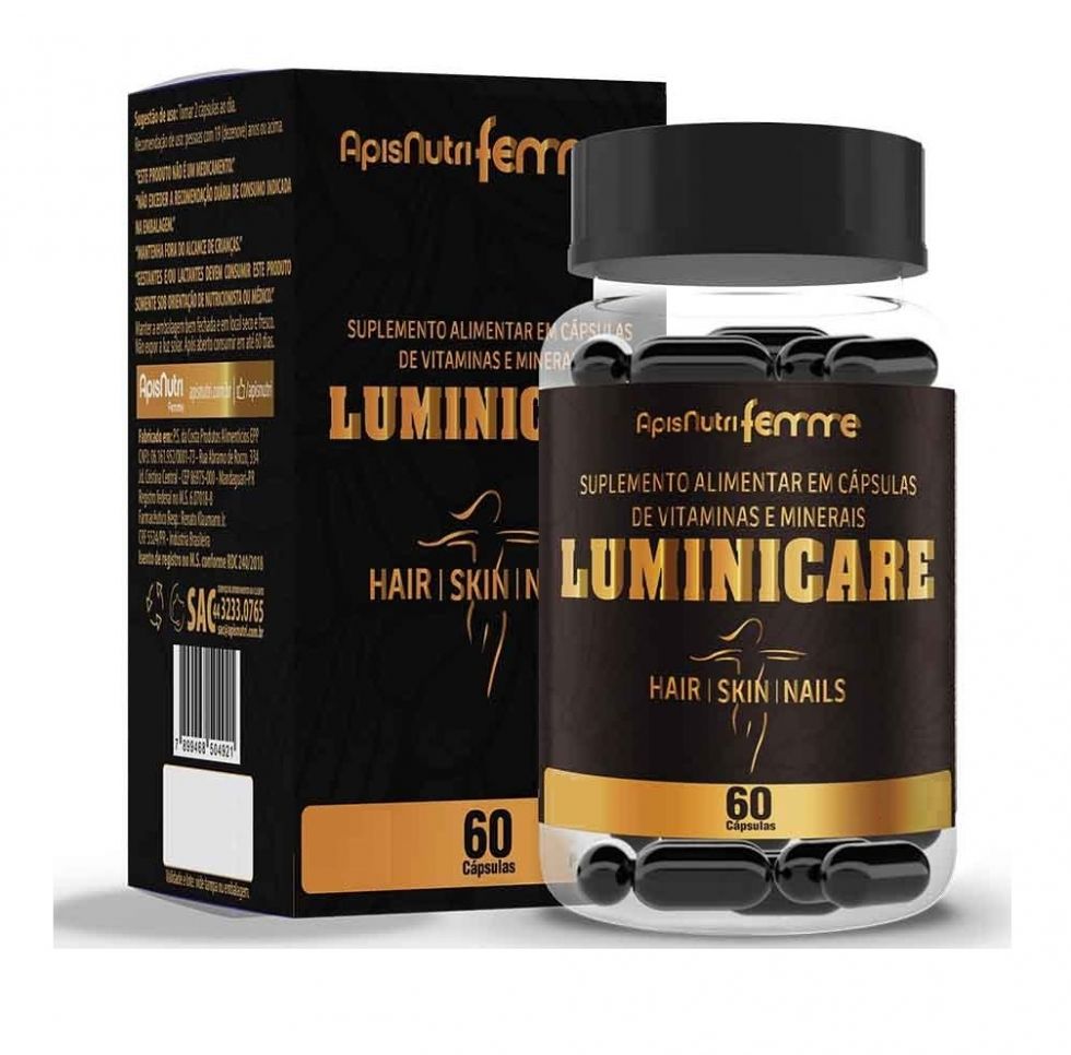 Luminicare Multivit (60 caps) - Apisnutri