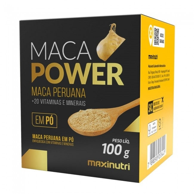 Maca Power em Pó (100g) - MaxiNutri