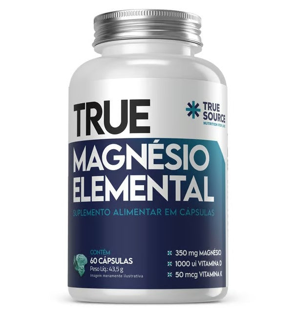 True Magnesio Elemental (60 caps) - True Source