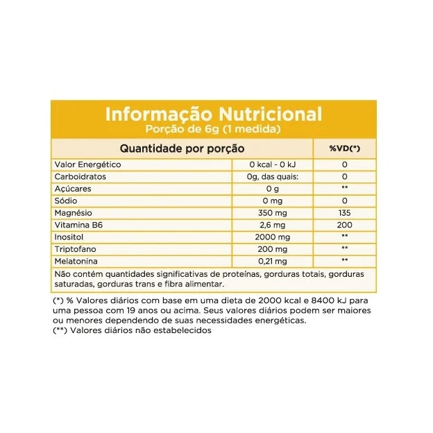 Magnésio Inositol (300g) - Apisnutri