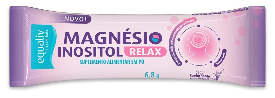 Stick avulso de 6,8 g de Magnésio Inositol Relax Equaliv