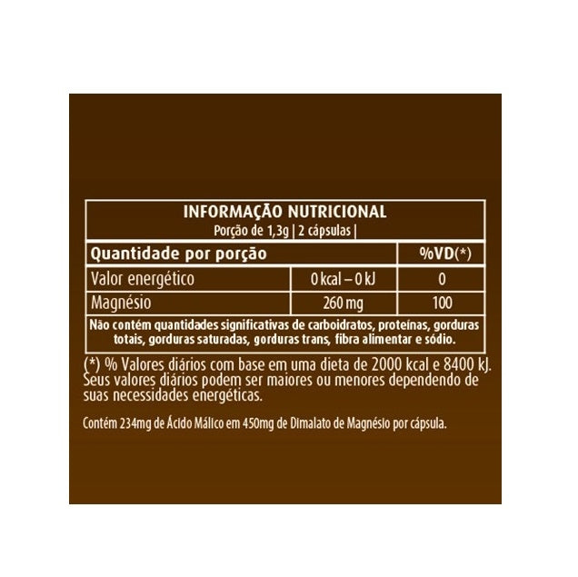 Magnésio Malato (60 caps) - Apisnutri