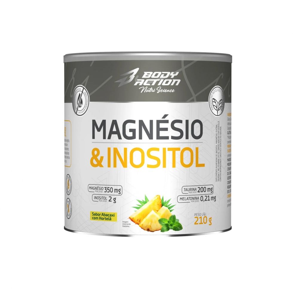 Magnésio & Inositol (210g) - Body Action