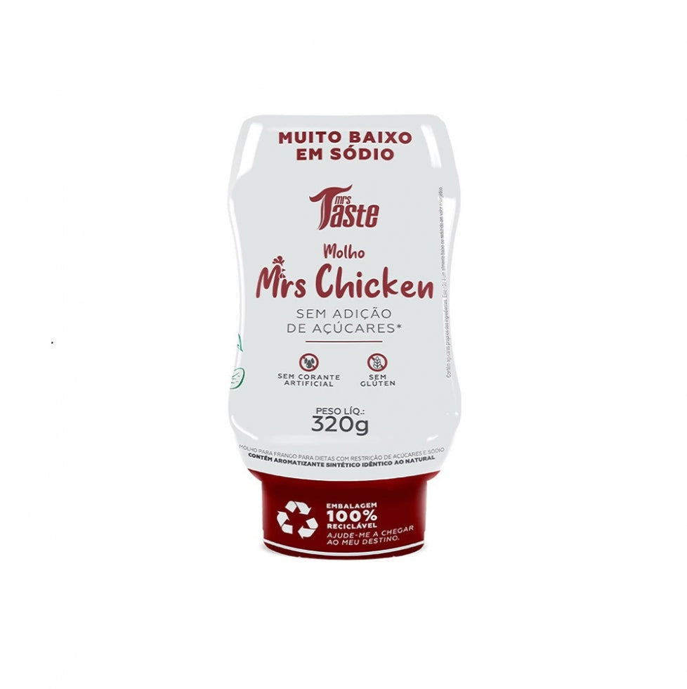 Molho Baixo Sódio e Baixa Caloria - Sabores - Mrs Taste