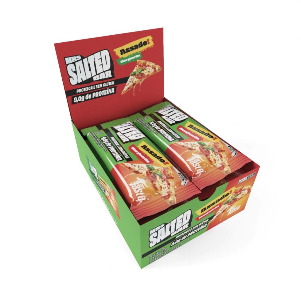 Mrs. Salted Bar (12 unid. 50g) - Mrs Taste