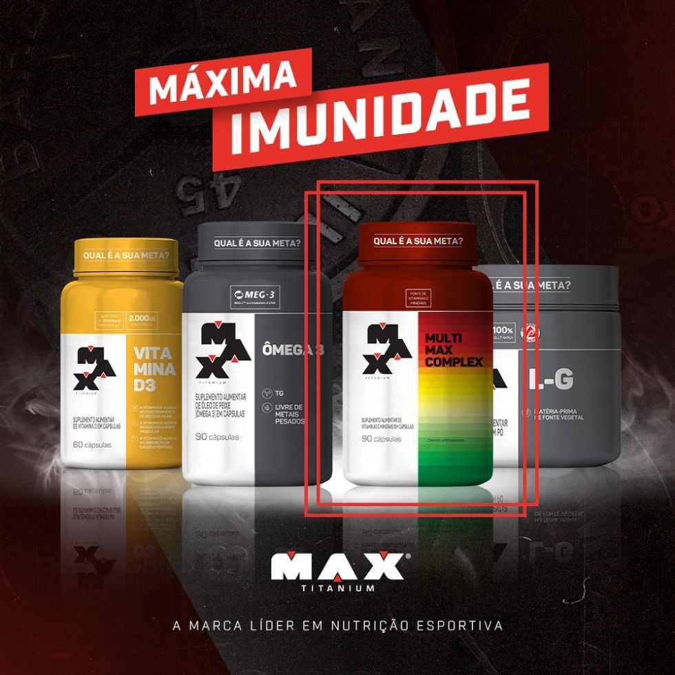 Multimax Complex (90 caps) - Max Titanium