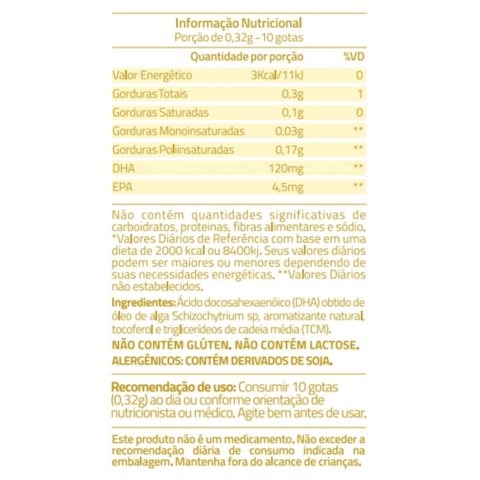 DHA Ômega Liquid (30ml) - True Source