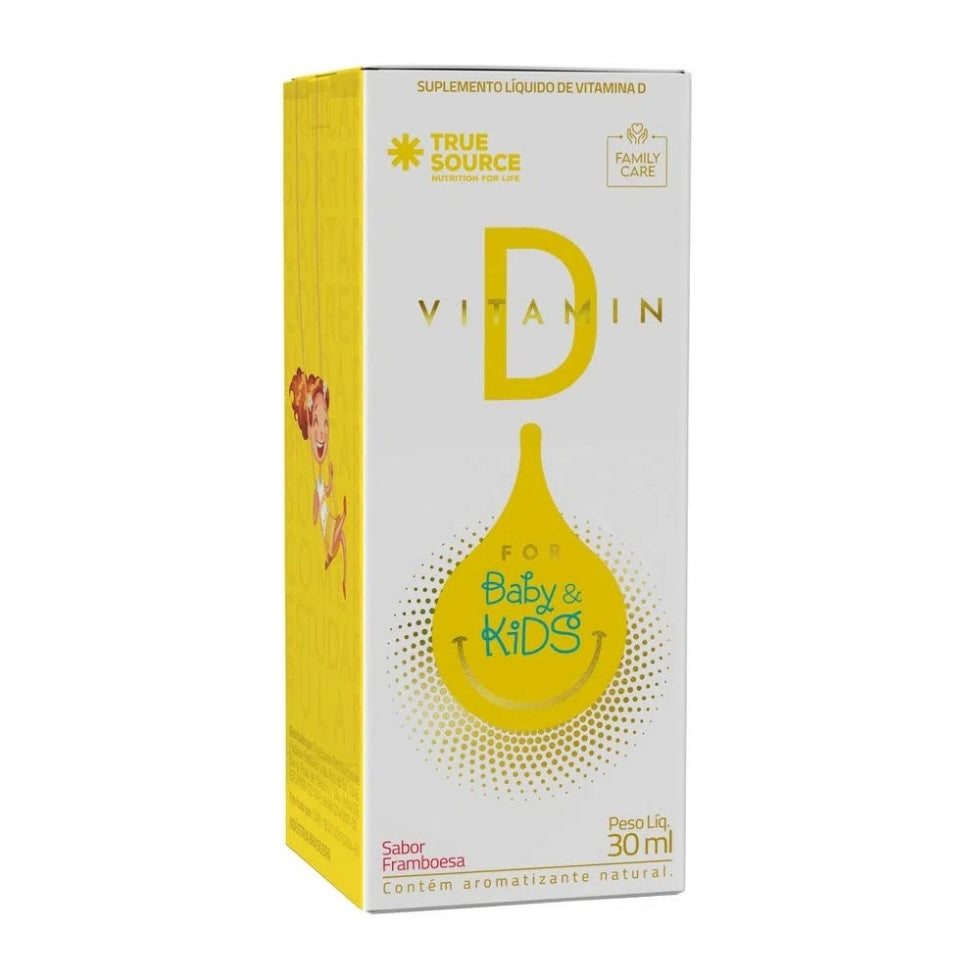 Vitamin D For Baby e Kids (30ml) - True Source