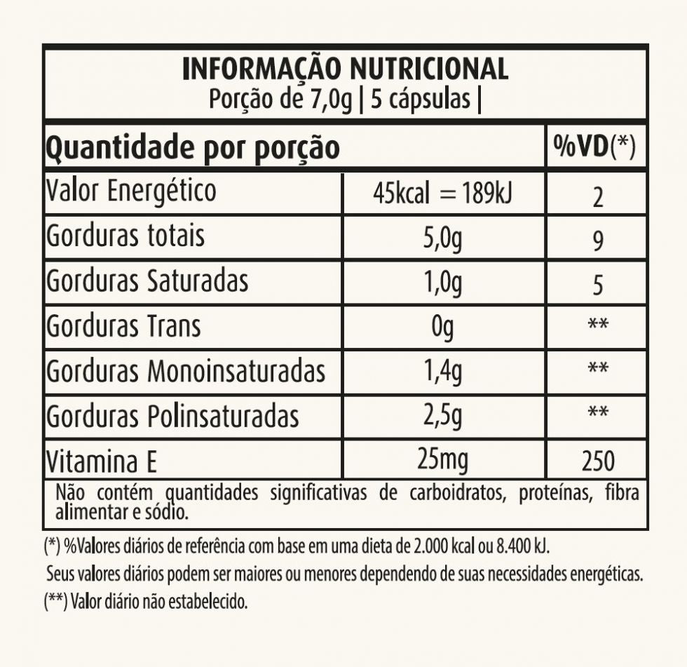 Óleo de Semente de Abóbora 1000mg (60 caps) - Apisnutri