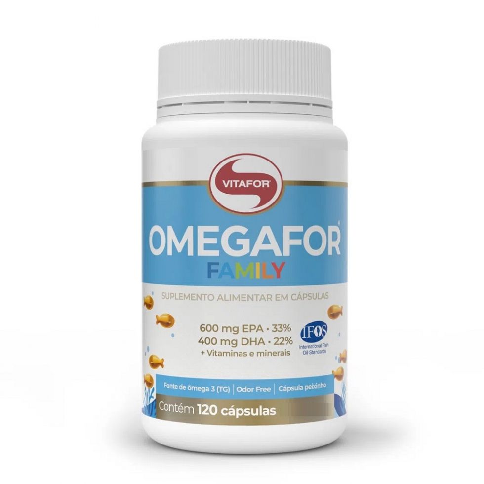 Ômegafor Family (120 caps) - VitaFor