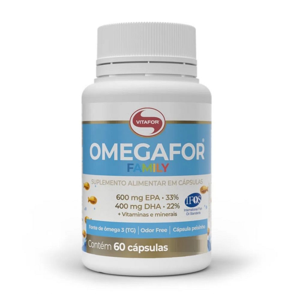 Ômegafor Family (60 caps) - VitaFor